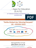 GAFE Slide - Student