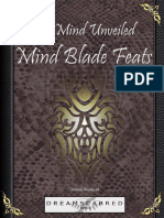 The Mind Unveiled - Mind Blade Feats