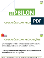 Apresentação - Operacoes - Proposicoes