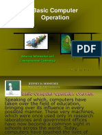 Basic Computer Operation: Advance Information and Communication Technology