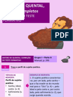 ANTERO DE QUENTAL, Sonetos Completos: Correção do teste formativo