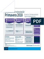 Calendario reinscripción Prim2018