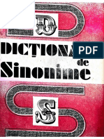 Dictionar de Sinonime