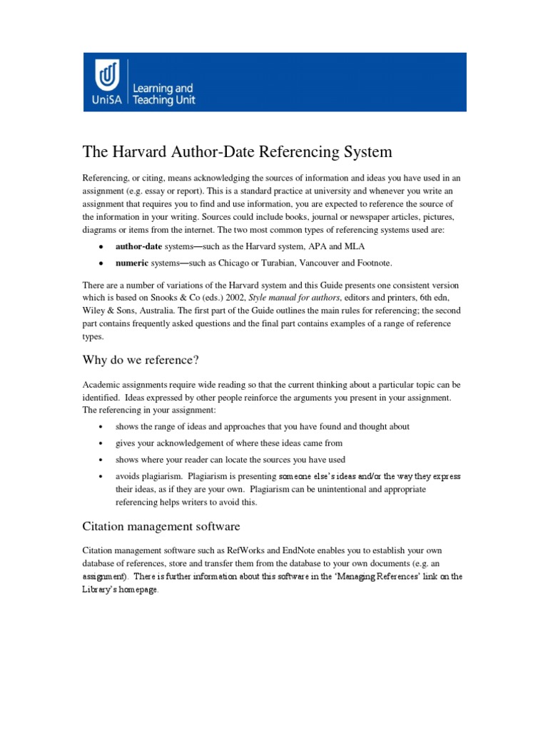 Harvard | PDF