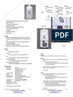 RE616 Cryptix Wireless Siren Instructions PDF