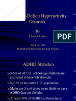 Attention-Deficit Hyperactivity Disorder: by Chris Golner