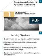 CH01 - The World of The Information Systems Analyst, Fifth Edition