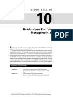 Fixed-Income Portfolio Management (1) : Study Session