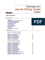 Resumagic Resume Writing Guide