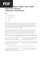 Download Dampak Limbah Pabrik Tahu Tempe by Rizkanurdianti SN368634835 doc pdf