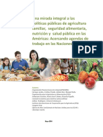 Una Mirada Agricultura Familiar, Seg Aliment. Nutric - SALUD - OMS-FAO