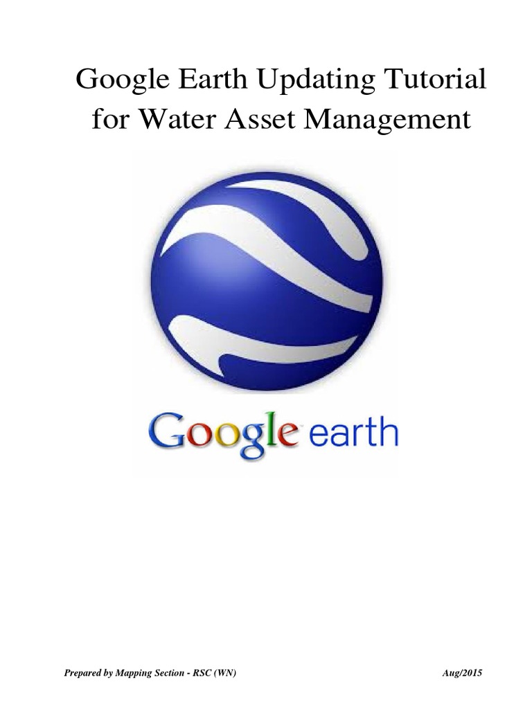 Google Earth Updating Tutorial | PDF | Computing | Software