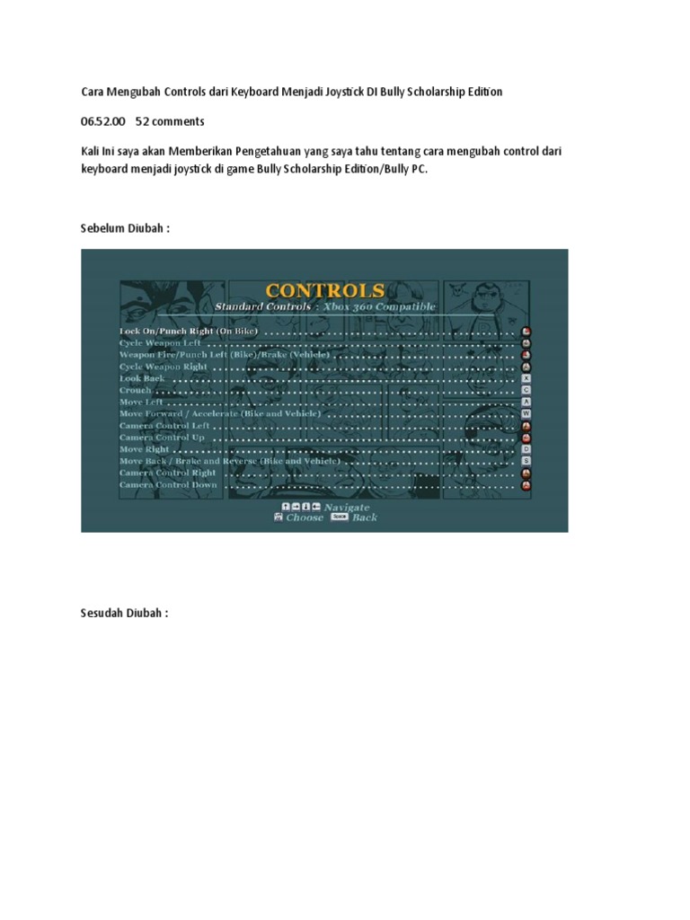 Tutorial cheat bully for pc pdf