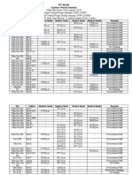 Bus Schedule