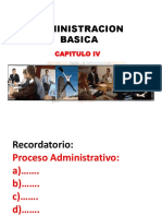Administracion Basica - Cap - 4