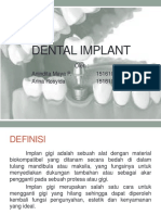 Dental Implant SA IBTKG 2 (Anindita M. 15-65 Dan Arina R. 15-71)
