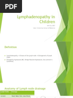 Lymphadenopathy in Children