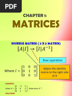  Inverse Matrix