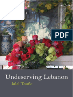 3510-Undeserving Lebanon - Unknown ISBN