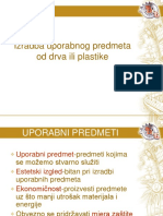 6izradba Uporabnog Predmeta Od Drva Ili Plastike