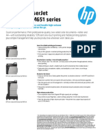 HP Color Laserjet Enterprise M651 Series
