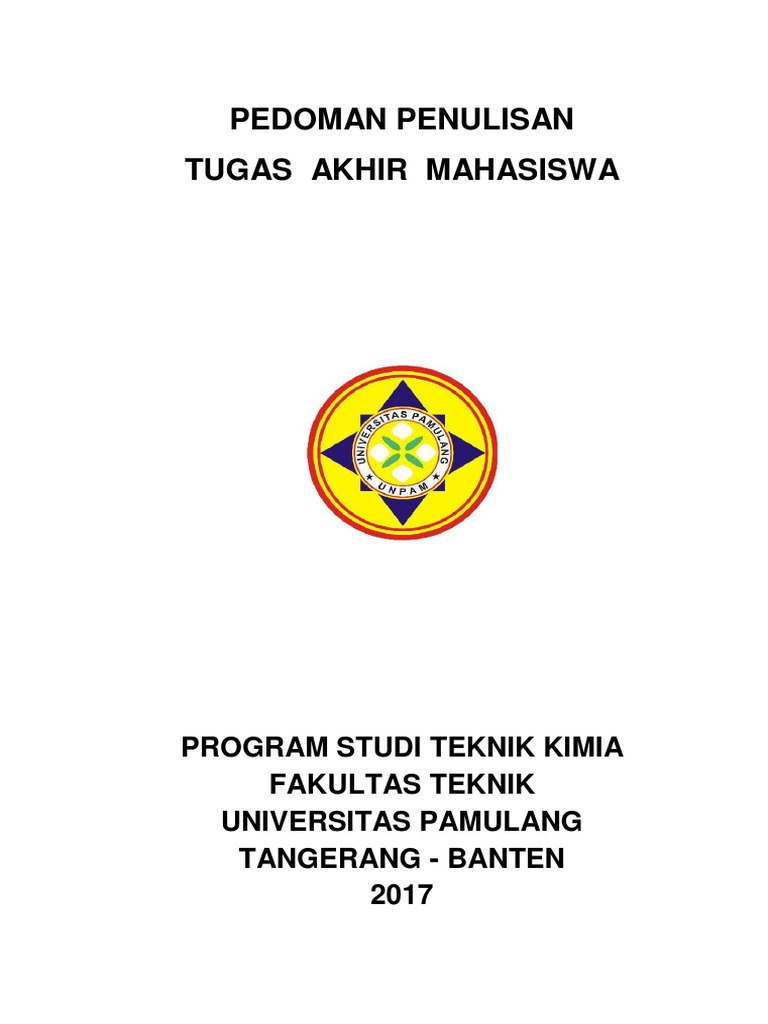 Skripsi Teknik Kimia Ugm Ide Judul Skripsi Universitas