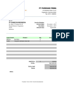 INVOICE