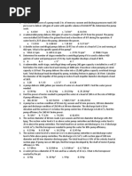 Pump Power and Efficiency Calculations | PDF | Pump | Fluid Dynamics
