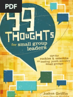 Download 99 Thoughts for Small Group Leaders by Group SN36866961 doc pdf