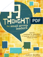 99 Thoughts For Small Group Leaders