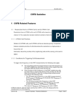 CSFB Guideline and Related Features