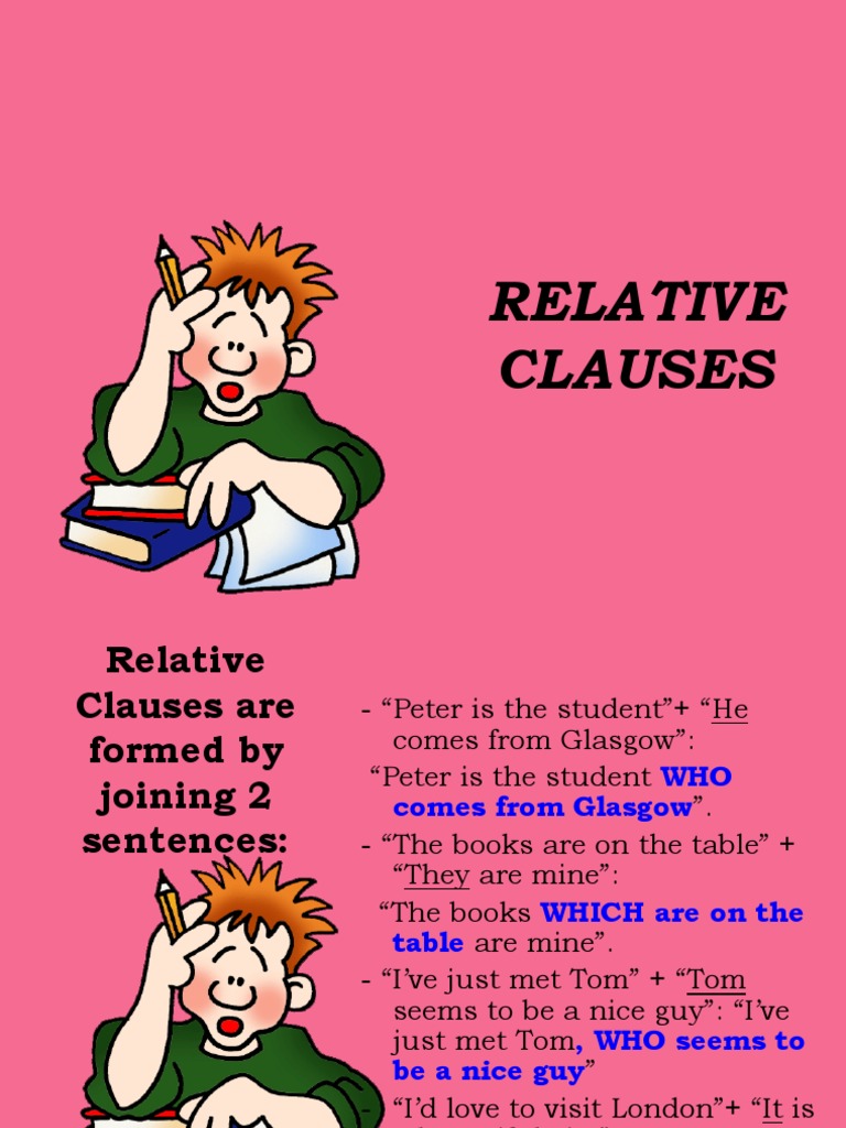 Understanding Relative Clauses Explained | PDF | Onomastics | Languages
