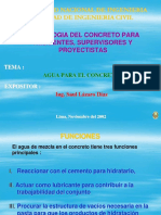 Agua para Concreto 01 PDF