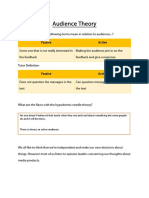 audience theory handout  1 