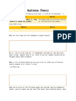 Audience Theory Handout 1