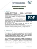 Estrategias de Adecuacion de La Capacidad Ala Demanda