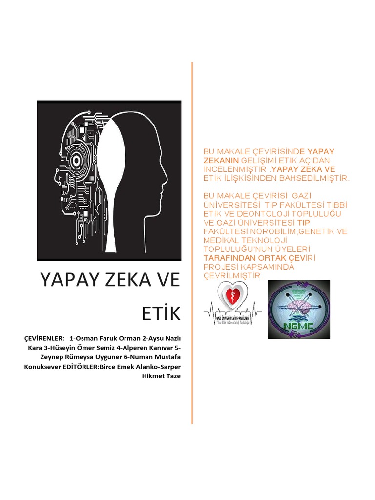 Yapay Zeka Ve Etik | PDF