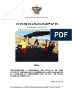 Informe Valorización Residente Mayo