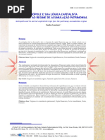 METRÓPOLE E SUA LÓGICA CAPITALISTA ATUAL FACE AO REGIME DE ACUMULAÇÃO PATRIMONIAL