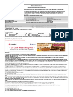 Irctcs E-Ticketing Service Electronic Reservation Slip (Personal User)