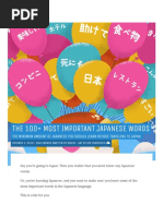 Handbook of Japanese Grammar | PDF | English Language | Linguistic ...