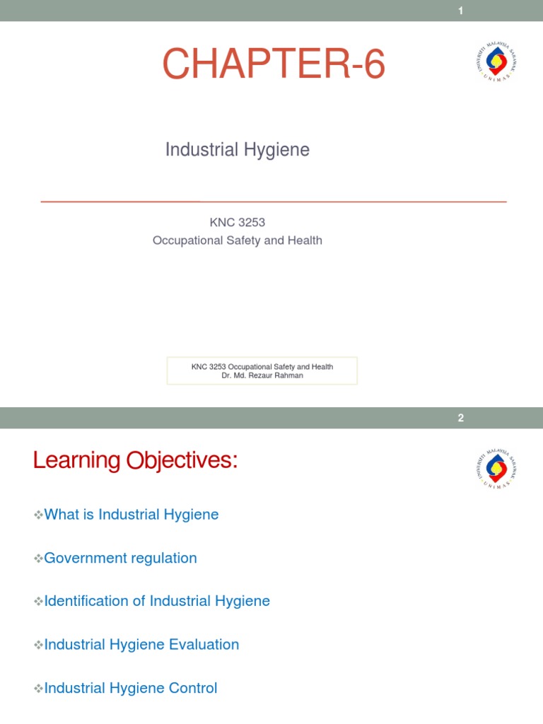 Chapter 6 Download Free PDF Occupational Hygiene Ventilation