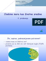 Osobine Mora Kao Zivotne Sredine