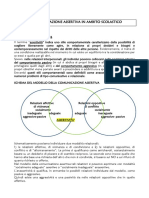 La Comunicazione Assertiva in Ambito Scolastico PDF