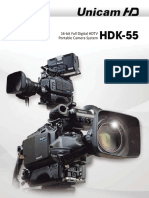 16-Bit Full Digital HDTV Portable Camera System