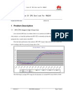 Issue of CPU Overload For RNC201