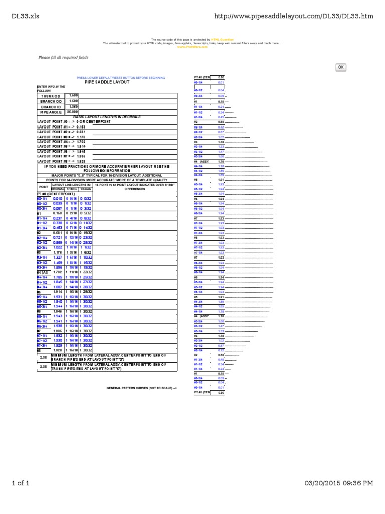 Pipe Saddle | PDF | Software Development | Computing for Free Printable Pipe Saddle Templates Pdf
