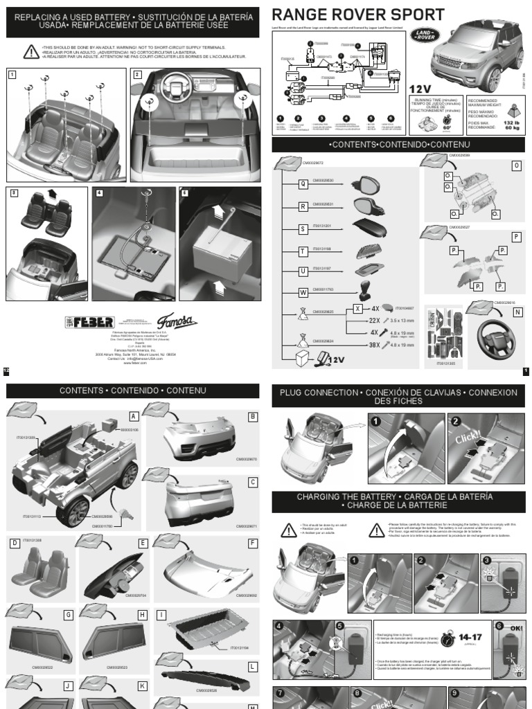 Manuel d'utilisation Range Rover Sport 2007 | PDF | Constructeurs ...