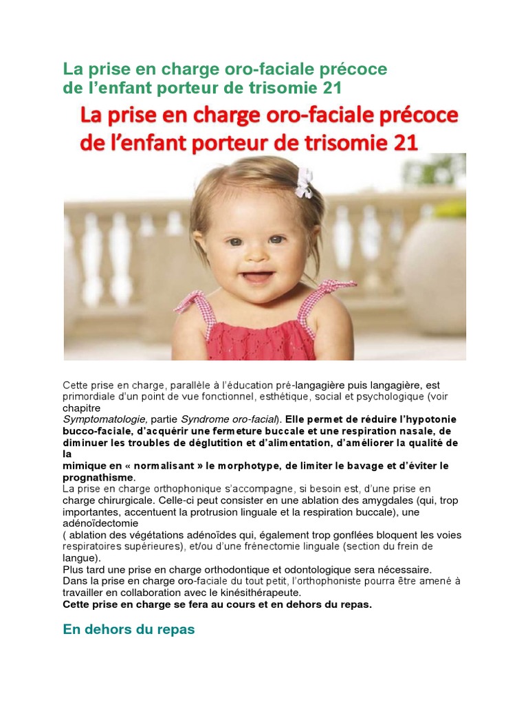 La Prise En Charge Oro Massage Bouche