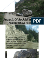 Analisis Bahaya Rockfall